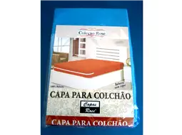 Capa p/ colcho solteiro Rose 100% Polister