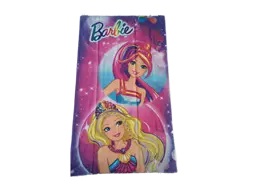 Toalha de Banho Felpuda Estampada Barbie Reino do Arco Iris
